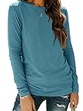 AUTOMET Long Sleeve Shirts for Women Business