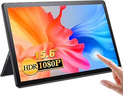 Amazon モバイルモニター タッチパネル Eviciv モバイルディスプレイ 15 6インチ ゲームモニター 軽量 薄型 収納式スタンド Ips液晶パネル 19x1080fhd Ps4 Xbox Switch Pc Macなど対応 Pse認証済み 21最新版 Eviciv ディスプレイ 通販