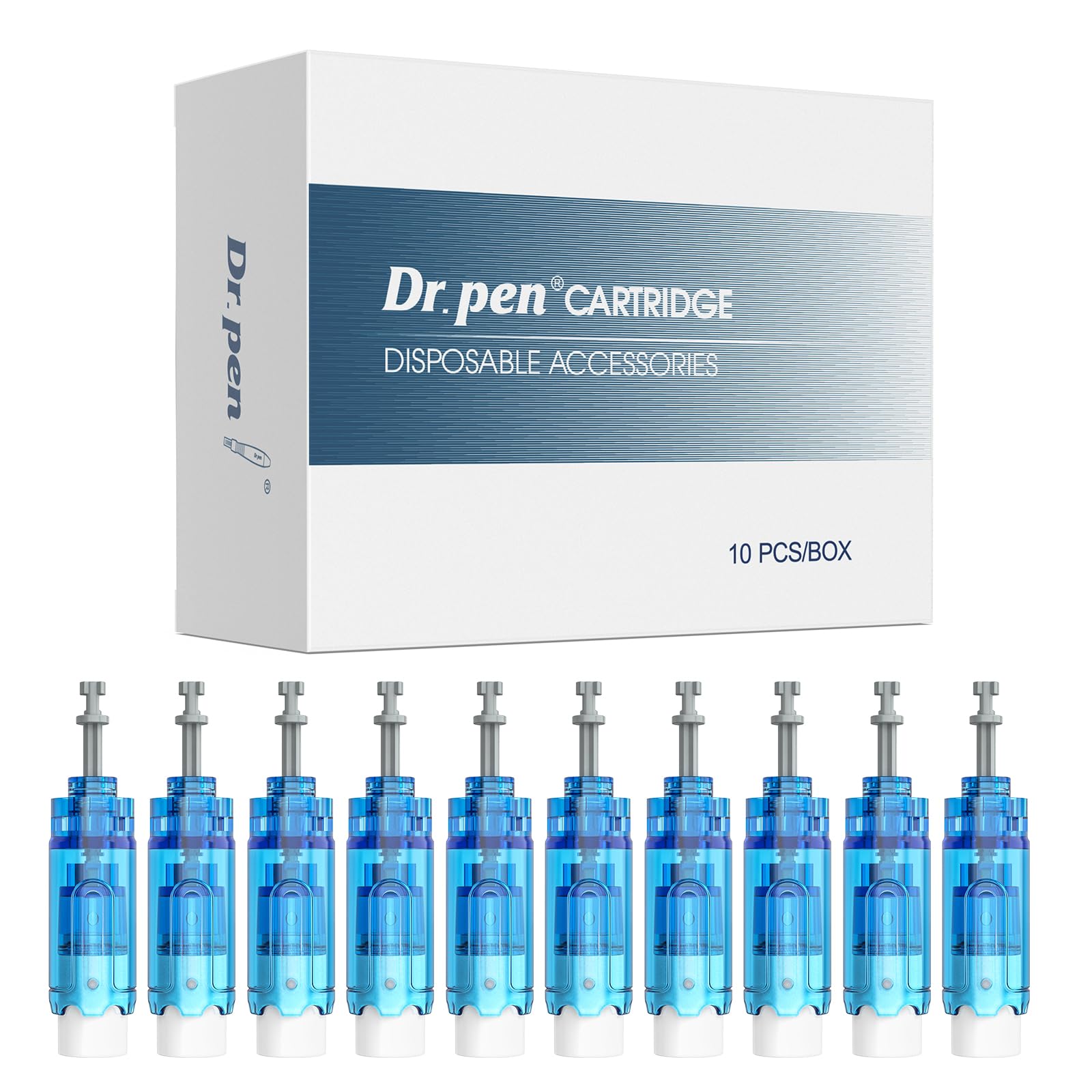 Dr.Pen A9 Cartridges 18 Pin Microneedling Pen Replacement Derma Pen Micro Needles Tips 10 Pcs