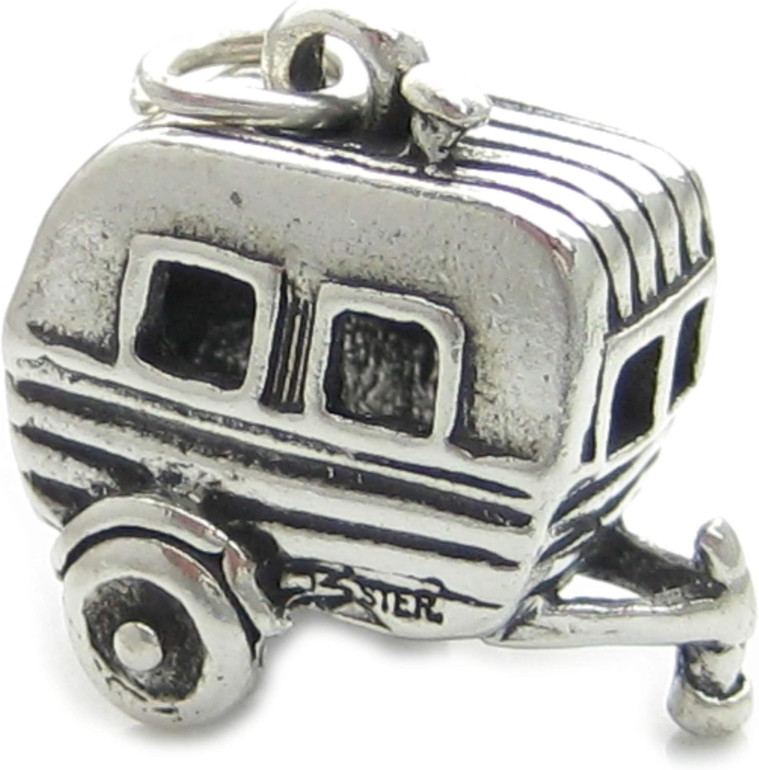 Caravan sterling silver charm .925 x 1 Holidays and Caravans charms