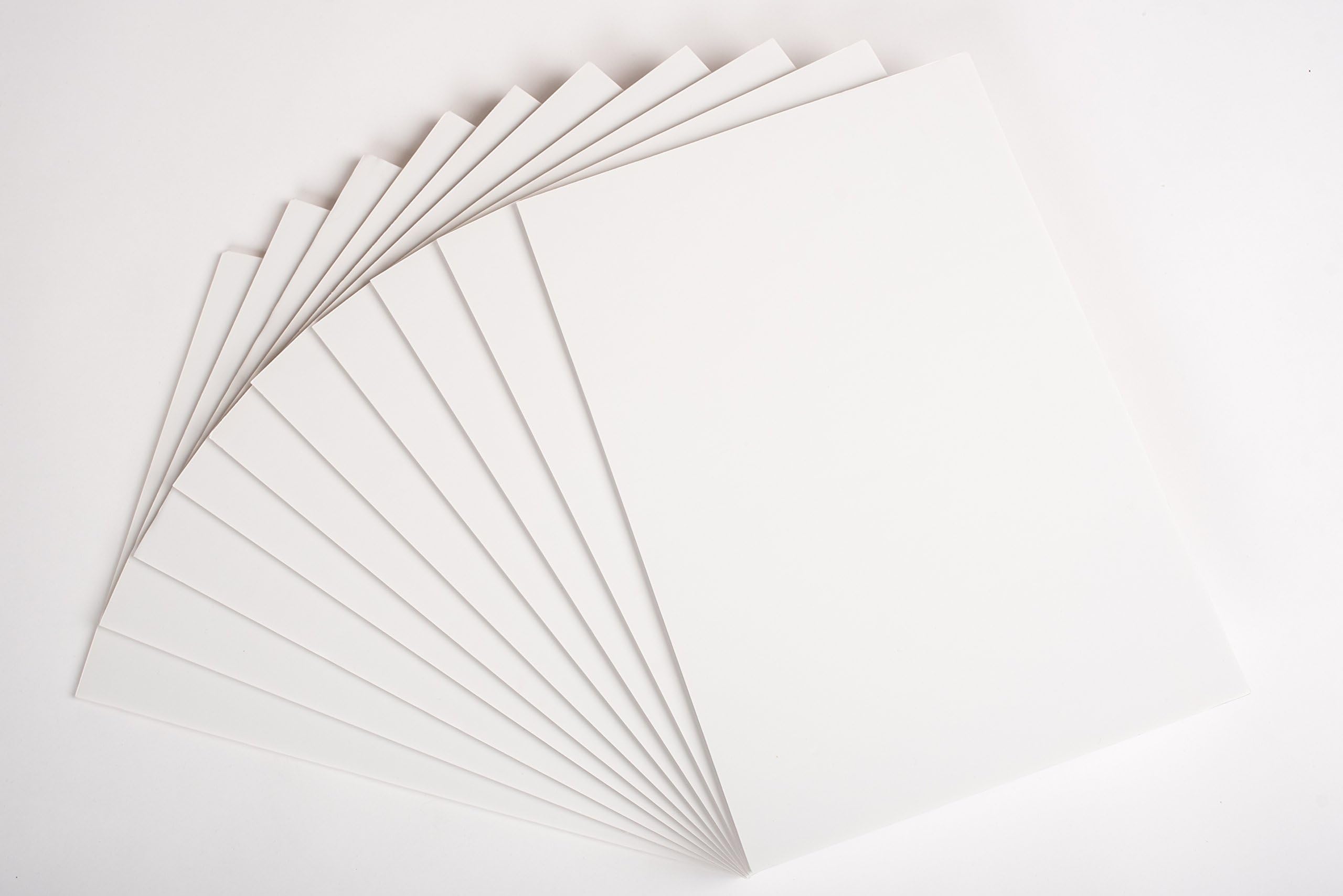 Product Nation A3 White Foam Board 5mm 10 Sheets - Photo Mount Board - Wedding Signs (297 x 420mm)