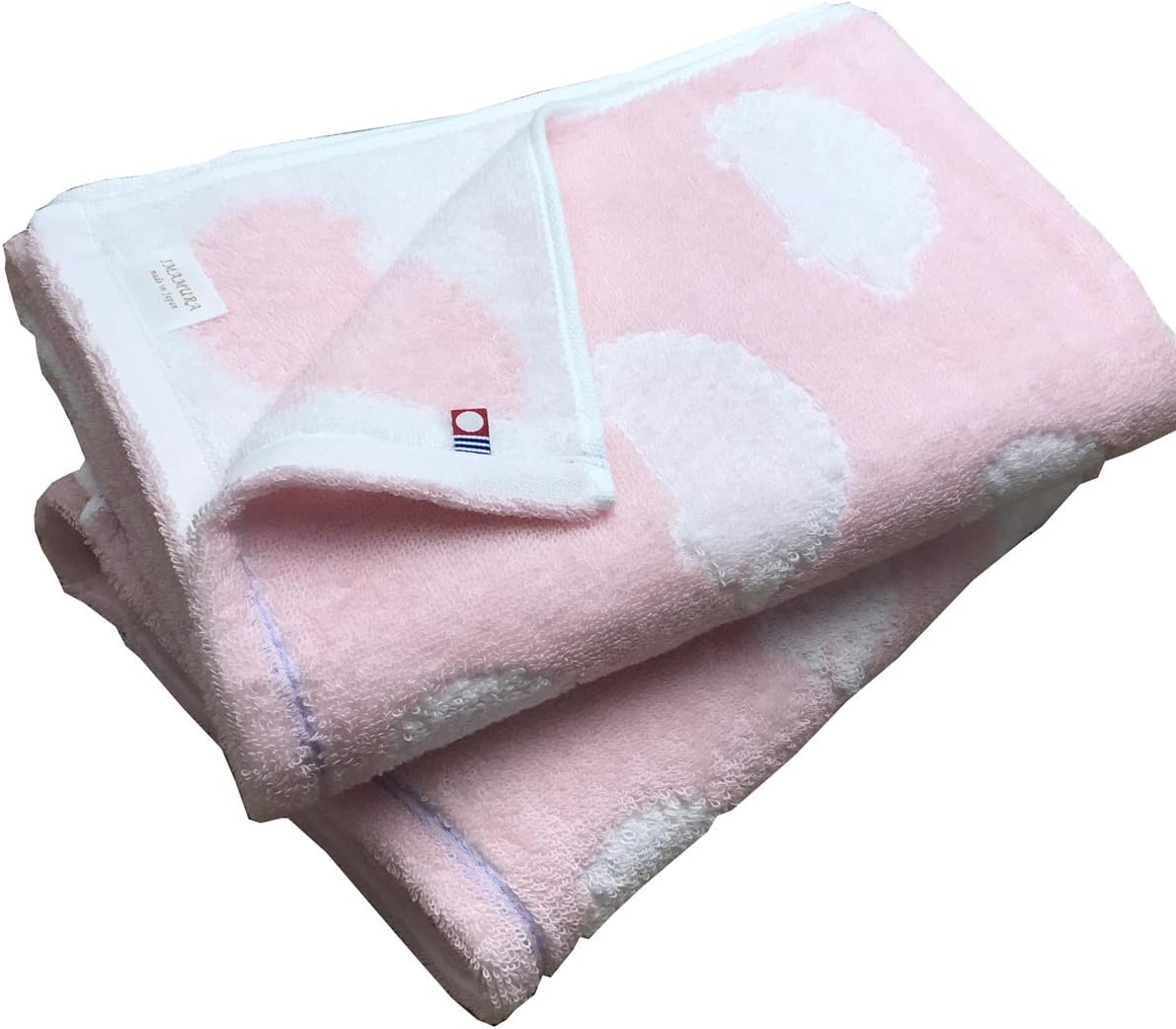 Amazon｜今治タオル ブランド認定 ハリネズミ柄 バスタオル 2枚組 60x120cm (ピンク2枚)｜バスタオル ホーム＆キッチン オンライン通販