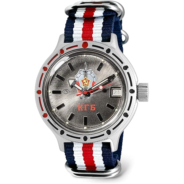 ソ連軍時計KGBボストークVostok Amphibia手巻き時計200m防水 Amazon.com: Vostok | Amphibia 420457 KGB USSR Automatic Self