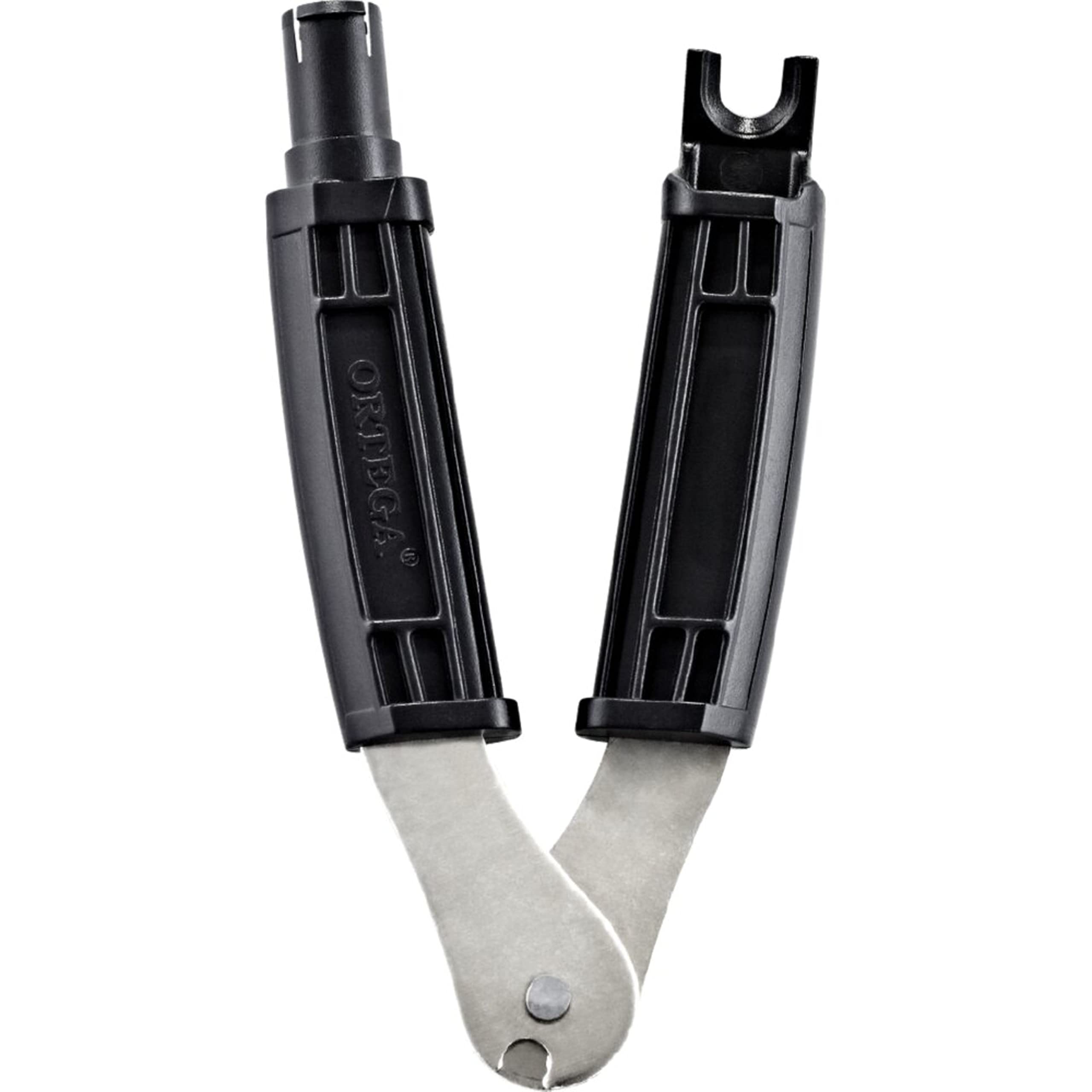 ORTEGA String Winder & Cutter - 3 Interchangeable Attachments for Guitar/Bass/Ukulele (OSWC-3H)