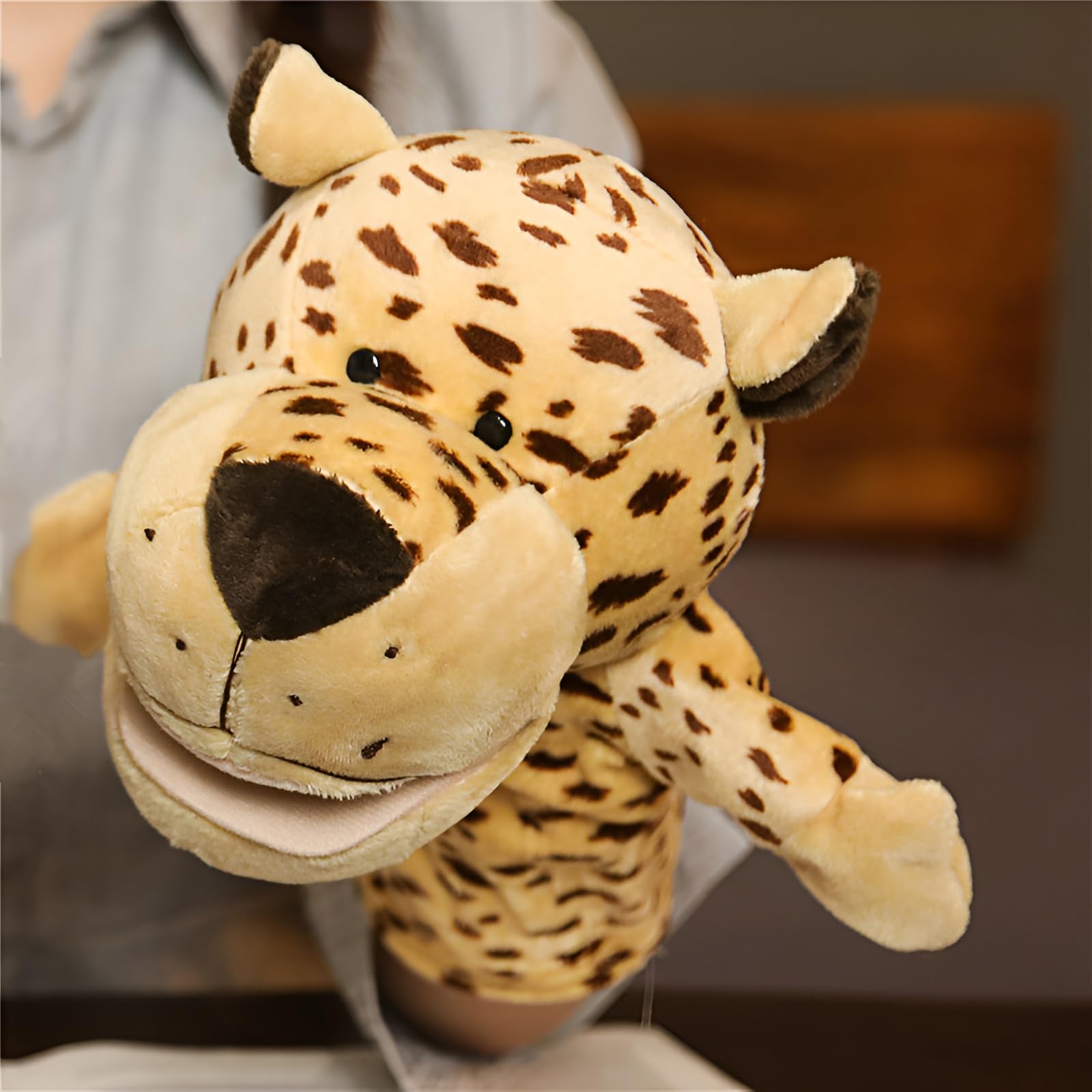 LOMTRATS Animal Hand Puppets for Kids with Movable