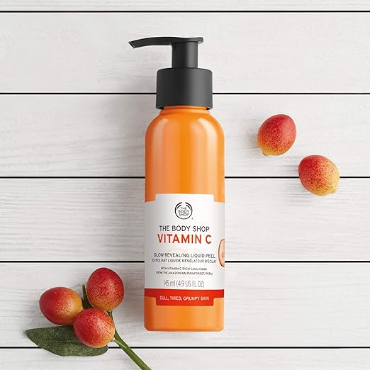 Amazon Com The Body Shop I Vitamin C Glow Revealing Liquid Peel 4 90 Fluid Ounce Beauty
