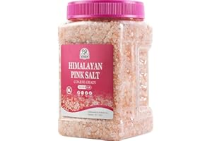 52USA Himalayan Pink Salt for Grinder Refill, 80oz (5 Pound), Himalayan Coarse Salt, 80+ Minerals and Electrolytes, Pink Himalayan Sea Salt, Unrefined Rock Salts, Kosher & Natural Certified