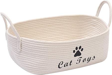 cat toy basket