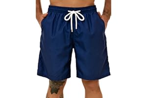 KAILUA SURF Big and Tall Mens Swim Trunks, 9" Mens Designer Bathing Suit Boardshorts