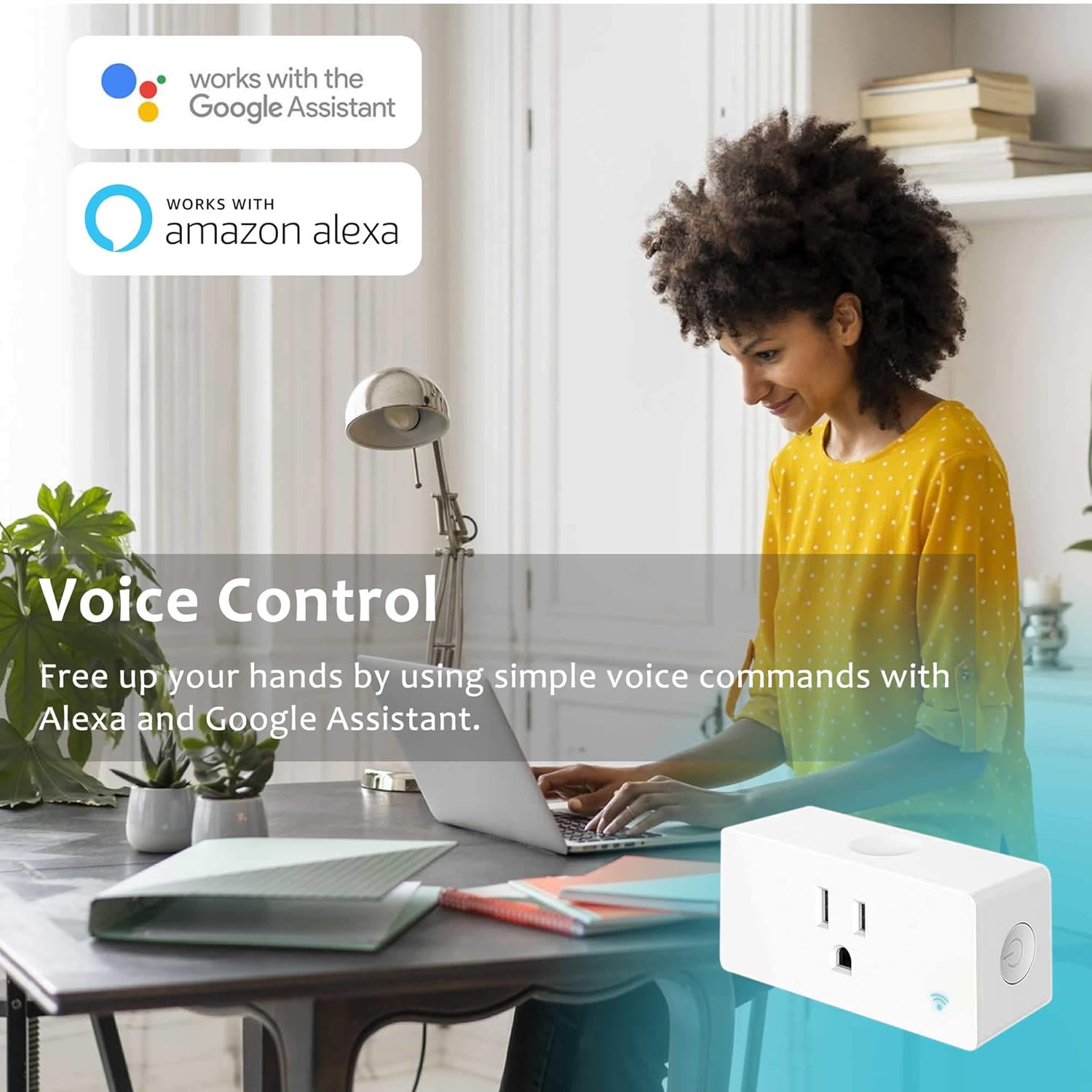 Autome Wifi Smart Plug – Smart Outlet for Home Automation w/Alexa, Google, IFTTT – App Control Remote from Any Location [1pk] - - 