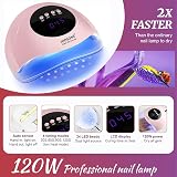 JODSONE Gel Nail Polish Set with Lamp Starter Kit 32 Colors UV LED Nail Kit view 4