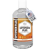 OPTIPHEN Plus Natural Preservative (8 oz) Paraben-Free; Formaldehyde-Free; Water & Oil Soluble | Suitable for Soap Making, Lotions, Conditioners, Creams & More | Keeps Products Fresh/Safe | 8 Ounces