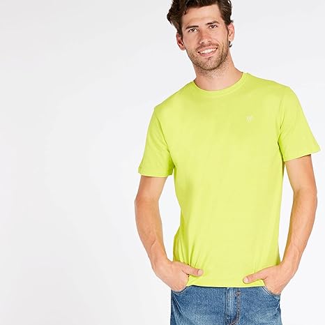 maglietta verde uomo