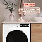 Russell Hobbs Freestanding Condenser Tumble Dryer 8kg 15 Programs LED Display view 8