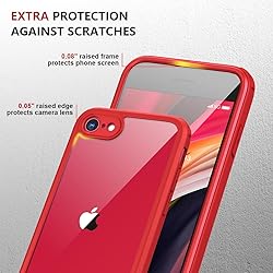 iPhone SE 2022 & 2020 Case, iPhone 8 Case [Built-in