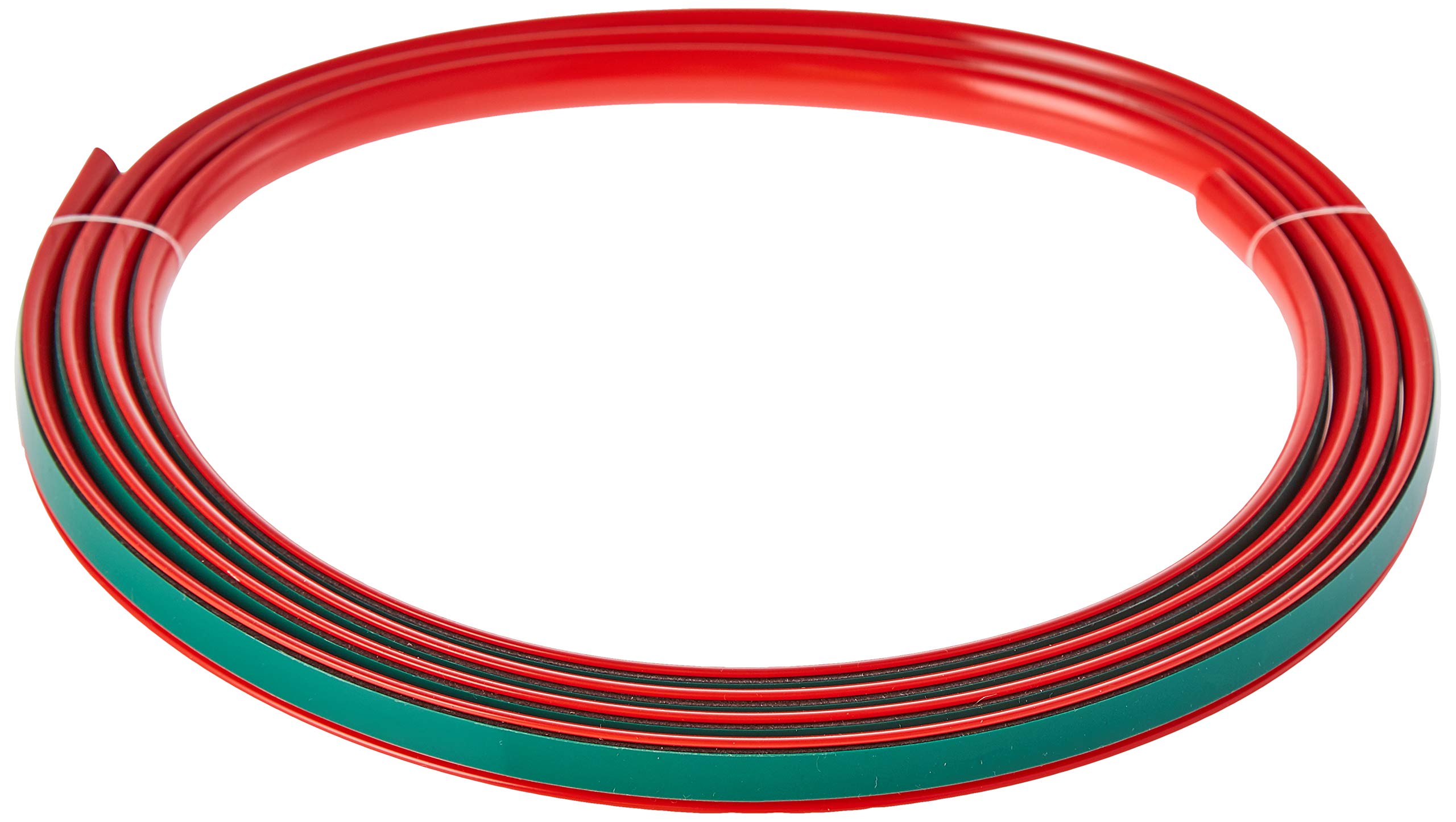 Quattroerre Red Profile Sticker Dam Bumper Rear Alfa Giulietta with 3M APT Double-Adhesive