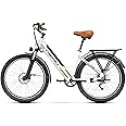 Cybervelo 1000 Peak Electric Bike for Adults,up 80 Miles Removable Battery Ebike, 26" Electric E Bike with 7-Speed,Adult Electric Bicycles for Commute Beach Snow Womens All Terrain