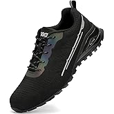 SKOKOD Steel Toe Shoes for Men Composite Work Shoes Comfortable Puncture Proof Lightweight Indestructible Sneakers