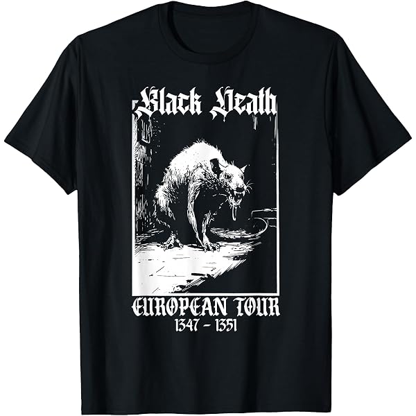 T-shirt Homme Black Death Malt Liquor WKRP In Cincinnati - Noir - Tailles S à 5XL - Neuf Avec étiquettes