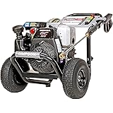 SIMPSON Cleaning MSH3125 MegaShot 3200 PSI Gas Pressure Washer, 2.5 GPM, Honda GC190 Engine, Includes Spray Gun and Extension