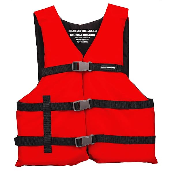 Boating Uscg Approved Life Vest ZUP Adult Nylon Life Jacket, USCG