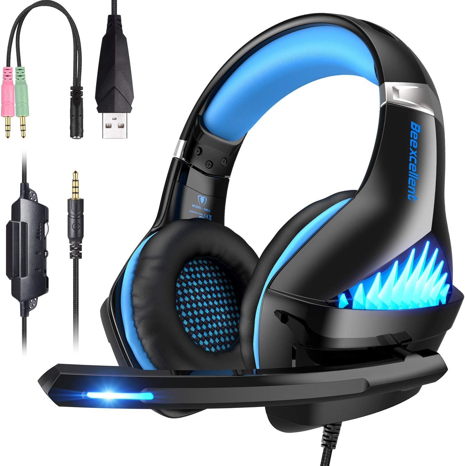 Comfortable PS4 Gaming Headset, Professional 3.5mm Amazon.co.uk