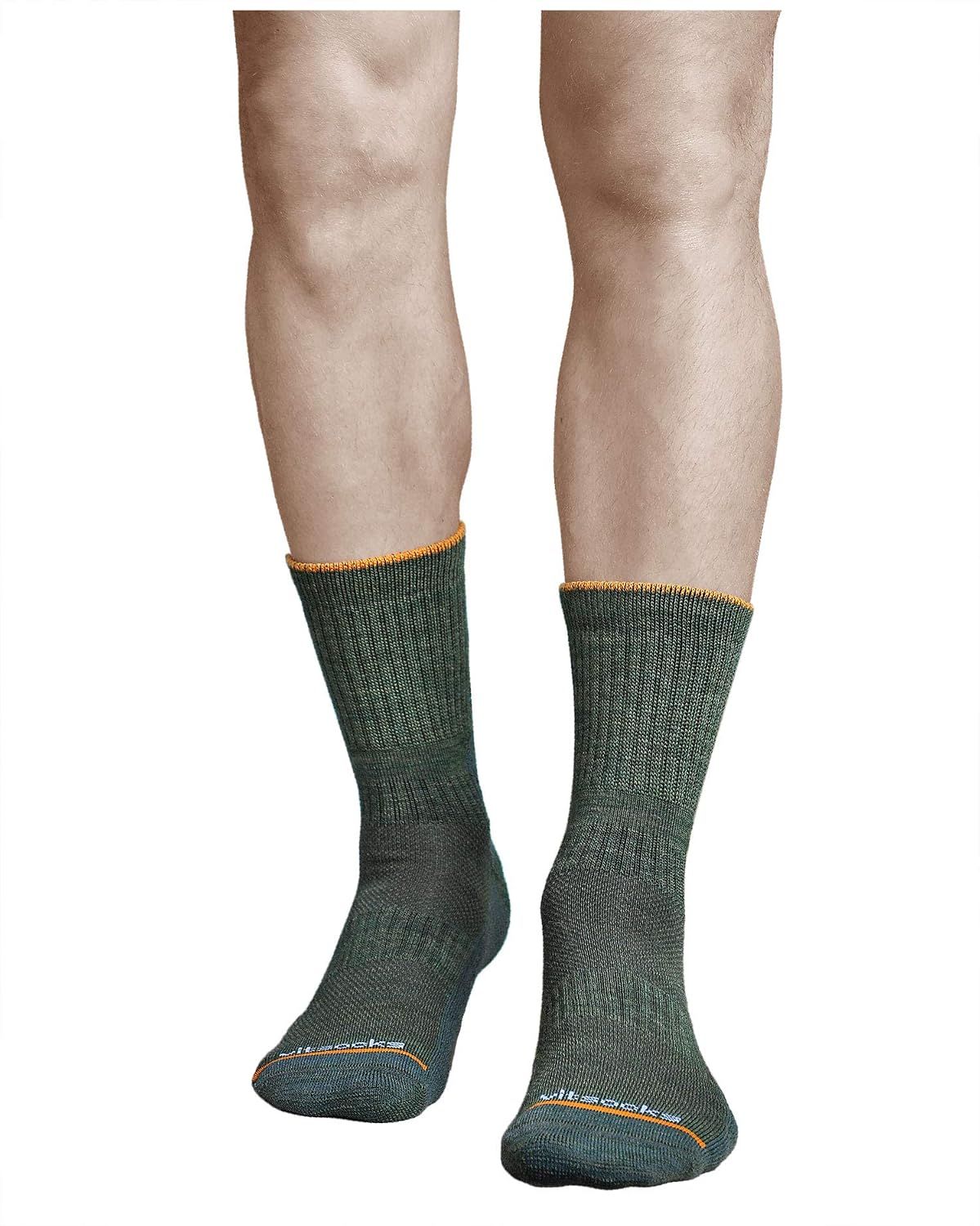 vitsocks Men's Outdoor Hiking Walking MERINO WOOL Thick Boot Socks, Anti-Blister Cushioned Warm Wicking Trekking Camping - Image 4