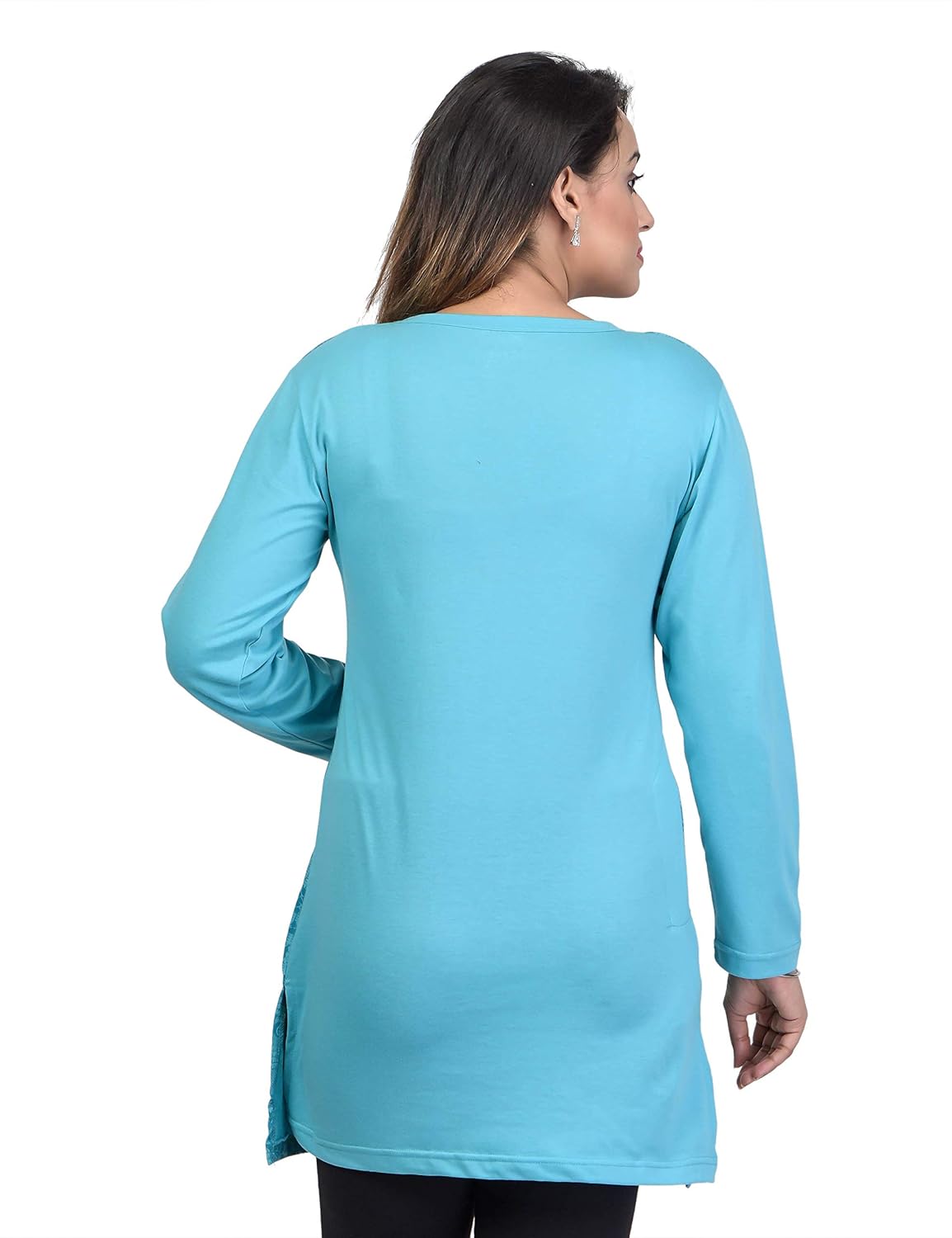 duchess women's cotton round neck casual night top