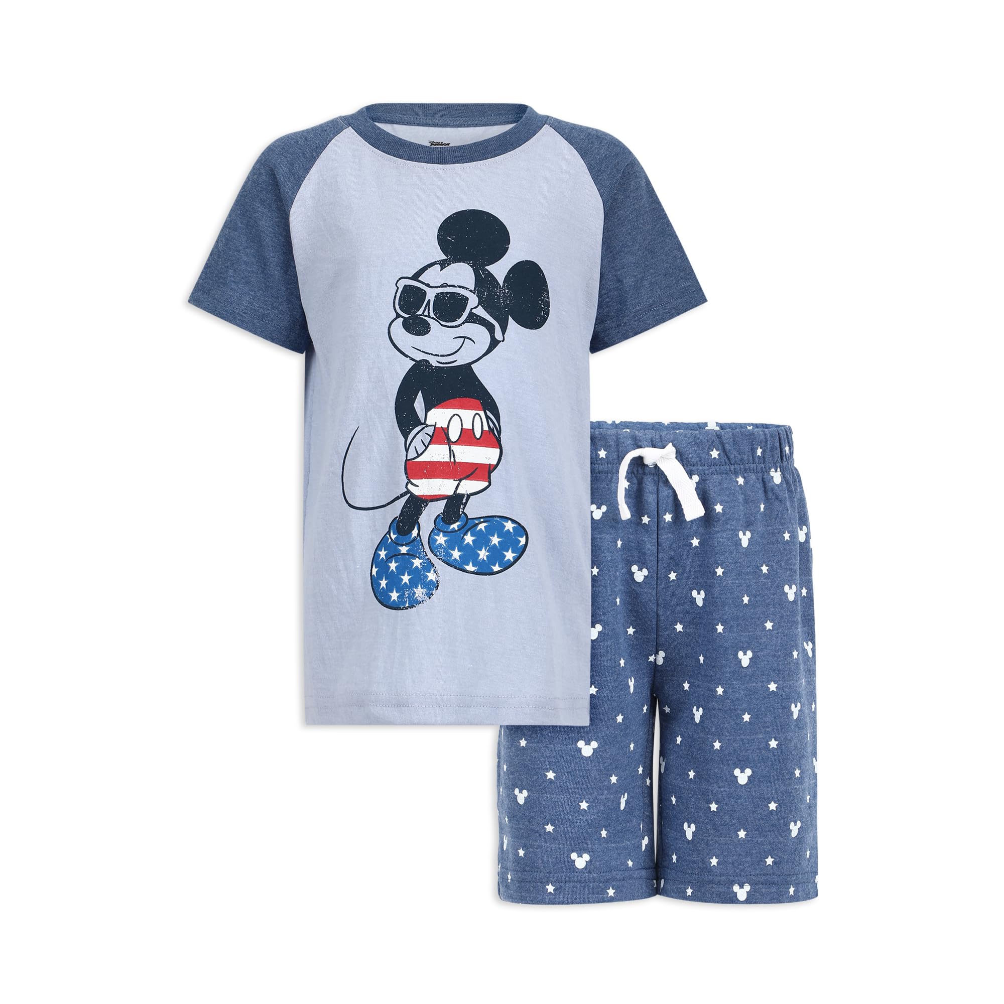 Photo 1 of *size 6*Disney Mickey Mouse Boys Short Sleeve T-Shirt and Shorts Outfit Set for Big Kids