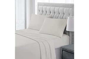 Comfii Home Ultra-Soft Cool Dry Microfiber 4-Piece 1800 Hotel Bedsheets - Deep Pocket 14in - Wrinkle & Fade Free - Hypoallerg