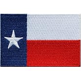 Graphic Dust Texas Flag Embroidered Iron On Patch Applique Don't Mess with Texas Sign Emblem