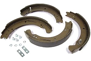 Atlantic British Ltd. Brake Shoes Axle Set - 88 for Land Rover Series 2, 2A and 3
