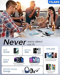 Portable Charger,50000mAh Power Bank Built-in