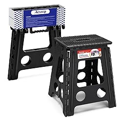 ACSTEP 16 Inch Folding Step Stool for Adults and