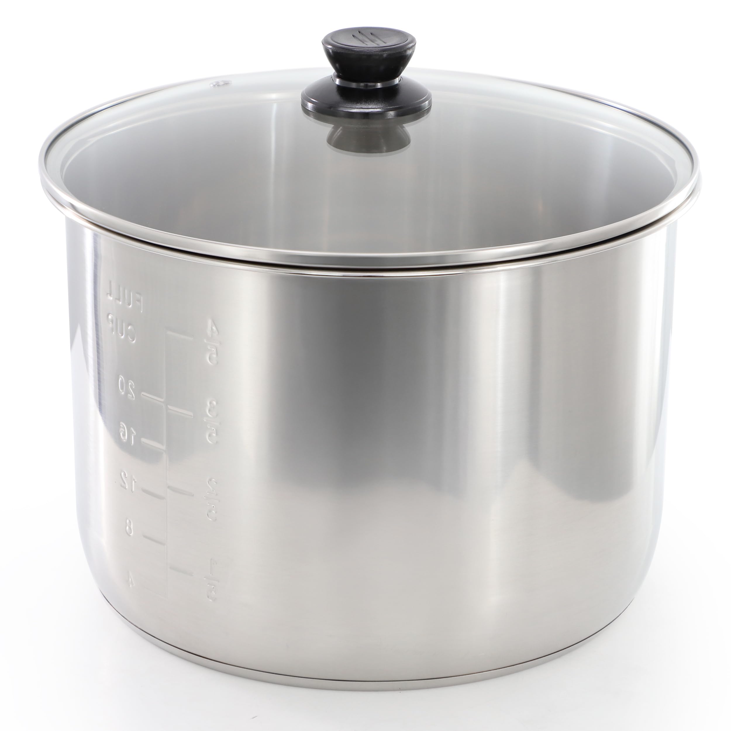 MegaChef 12 Quart Electric Digital Pressure Cooker, Multi-Cooker with 15 Preset Cooking Functions, Stainless Steel Cooking Pot and Glass Lid