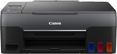 Canon PIXMA G3560 All-in-One MegaTank Inkjet Printer Wireless Print Scan Copy
