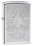 Zippo Custom Lighter: Ornate Design Engraved - High