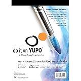 Yupo Paper L21-YUP153CL57 Translucent Sheets (15 Pack), 5" x 7"