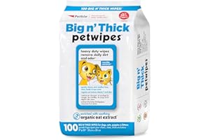 Petkin Big N' Thick Petwipes 100 ct