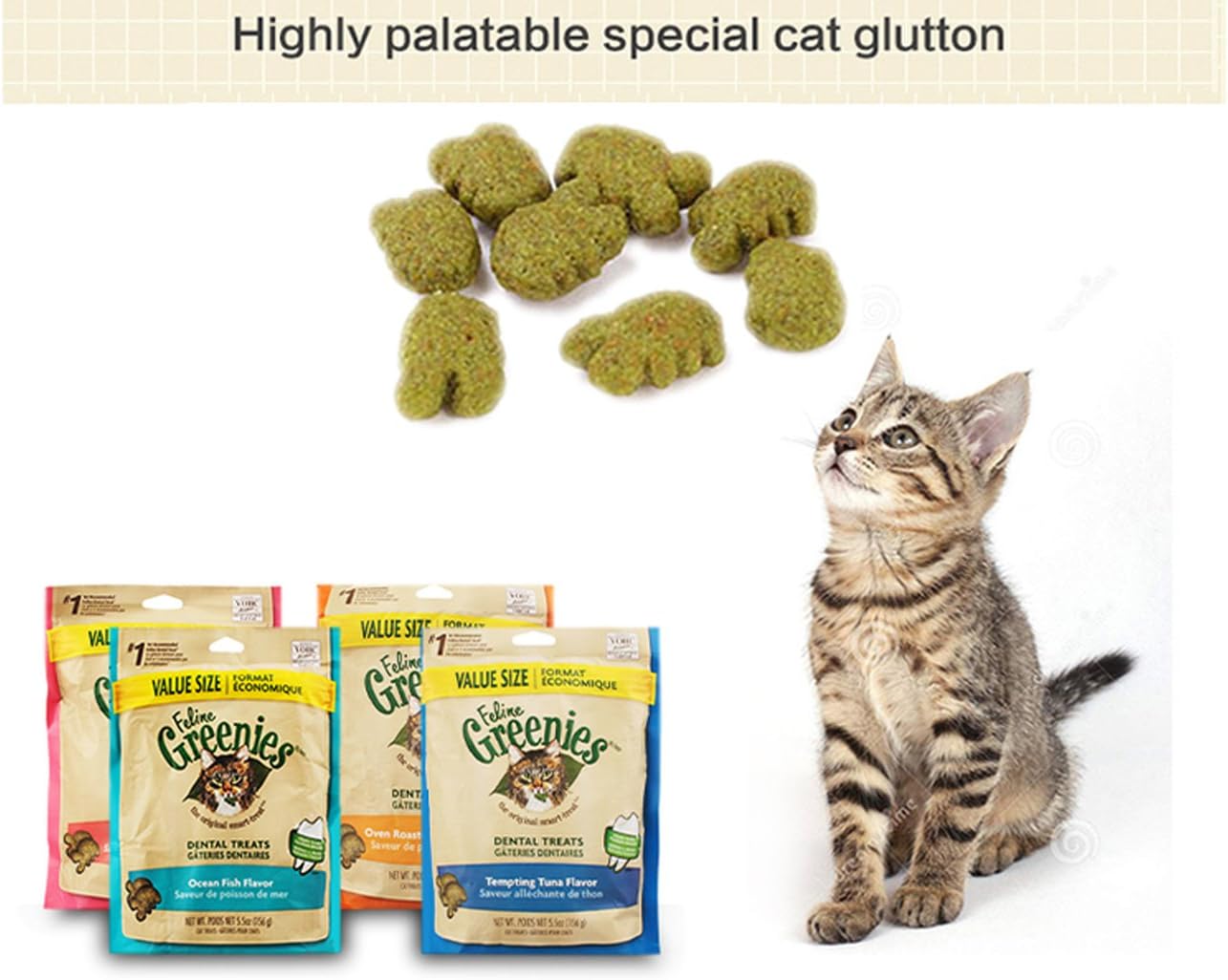 Amazon Hongkang Greenies猫は 遺言の71グラムの種類のきれいな猫の歯を歯ケーキを清掃します ビーフ Hongkang お菓子 スナック 通販