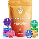 MR MIRYE Shower Steamers Aromatherapy, Christmas Gifts for Women and Men, 20-Pack Organic Shower Bombs with Essential Oil, Te