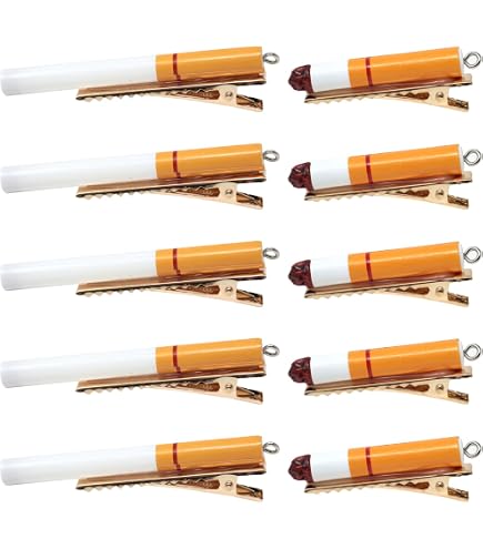 Amazon.com : cigarette hair clips unique women hair clips metal hair  accessories cosplay accessories hair clips star clips women girls : Beauty  & Personal Care