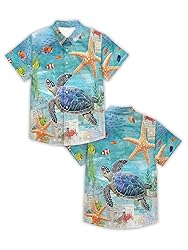 Hawaiian Shirts for Men Summer Beach Casual Short