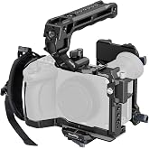 SmallRig Cage Kit for Sony FX2, with V-Mount Plate, Top Handle, HDMI Clamp | with Wrist Strap, Built-in Multiple Expansion Interfaces, Advanced Rig for Sony FX2