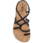 Plaka Nova Barefoot Sandals for Women - Wide Toe Box | Zero Drop Minimalist Walking Sandals, 8mm Thin Sole, Lightweight &amp; Comfortable Fit, Adjustable Straps, Vegan Friendly