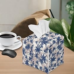 Talayituse Tropical Palm Tree Print Tissue Box