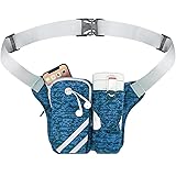 HECHZSO Fanny Pack for Women and Men,Waist Bags with Water Bottle Holder,No Bounce Running Waist Bag, Large Pouch & Adjustabl