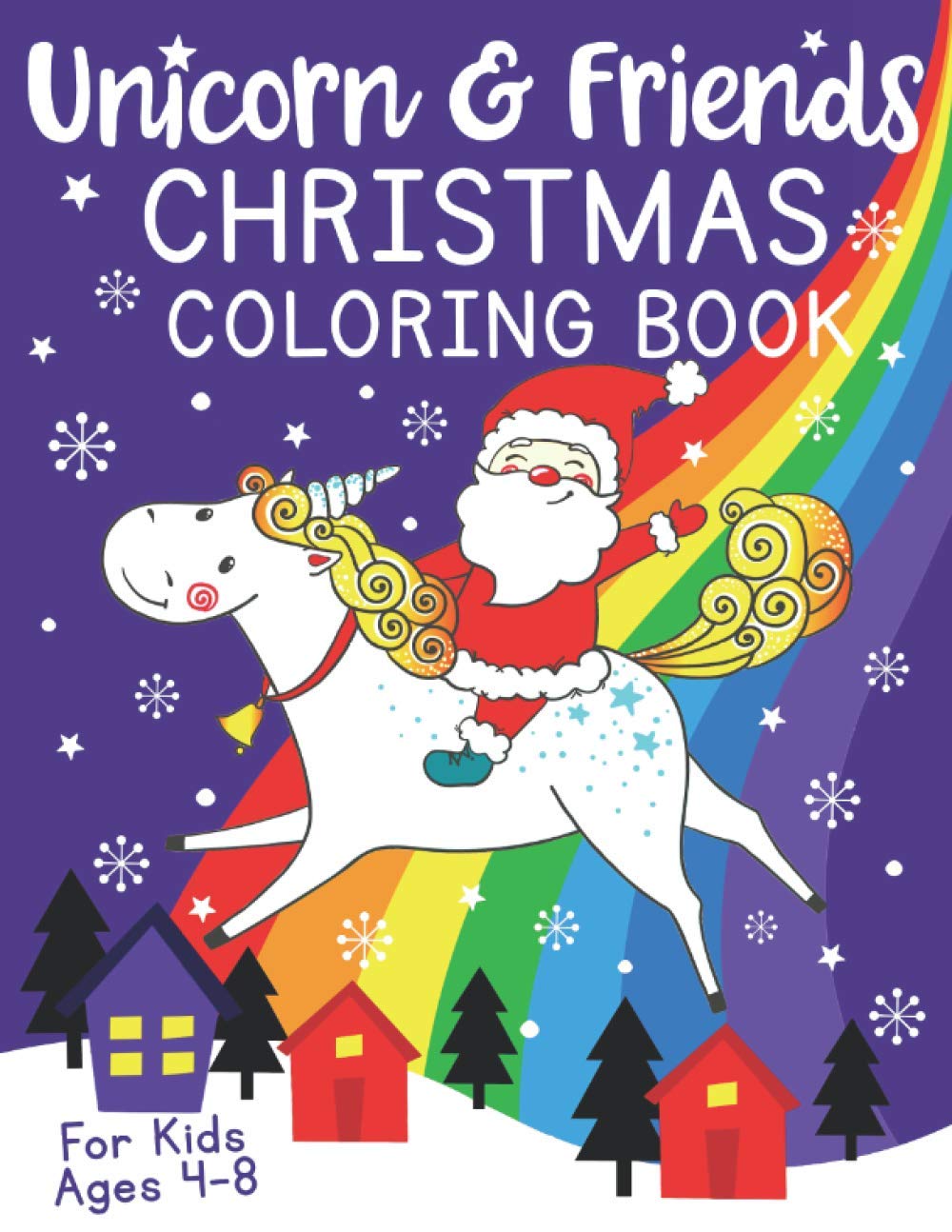 88  Coloring Pages Unicorn Christmas  Latest HD