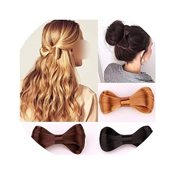 Amazon Com 5 Colors Women Big Bow Hair Clips Girls Hairpin