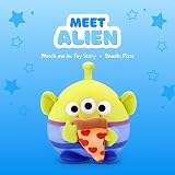 Snackles Disney Pixar Toy Story Alien & Pizza 8" Plush by ZURU view 2